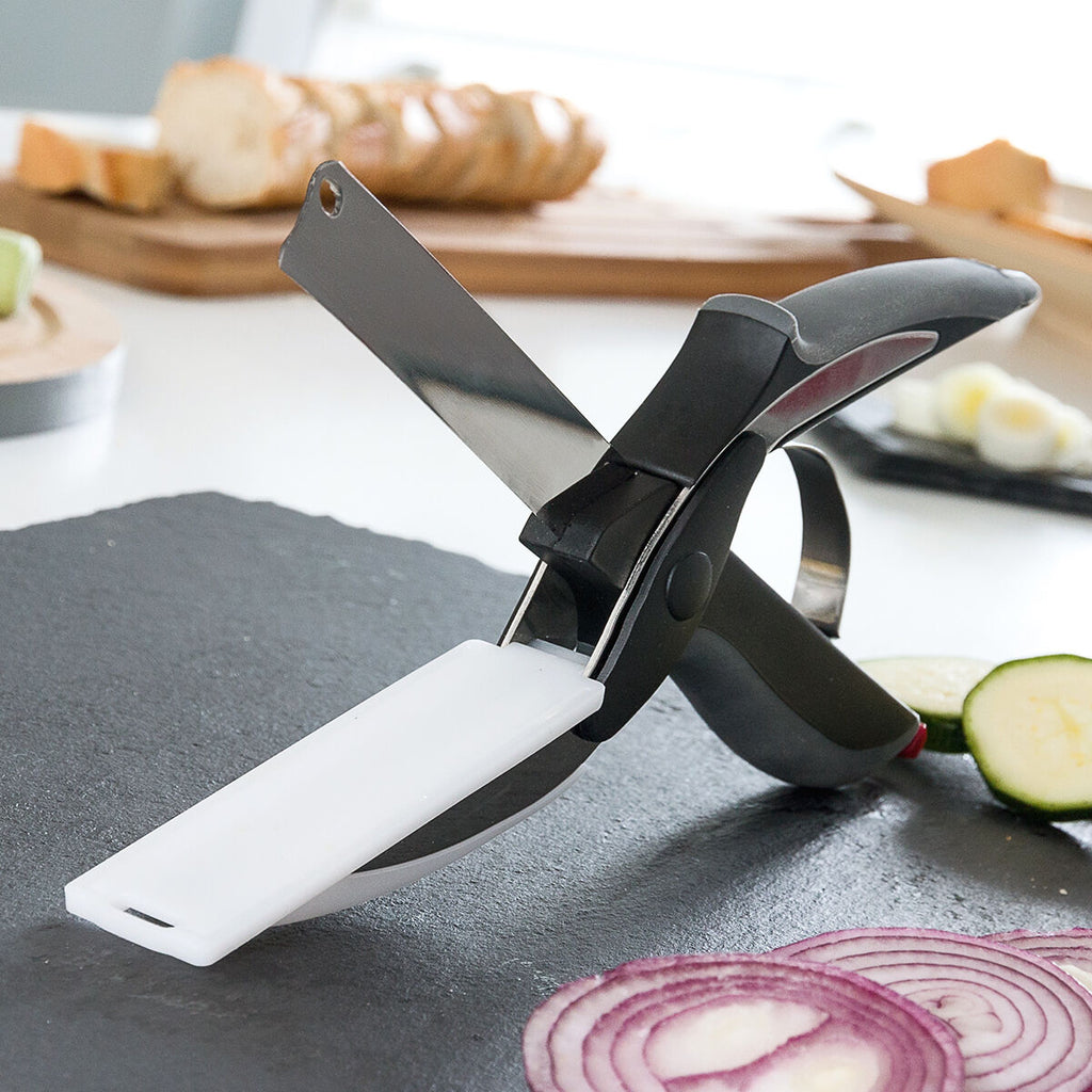 SliceSafe Knife-Scissors