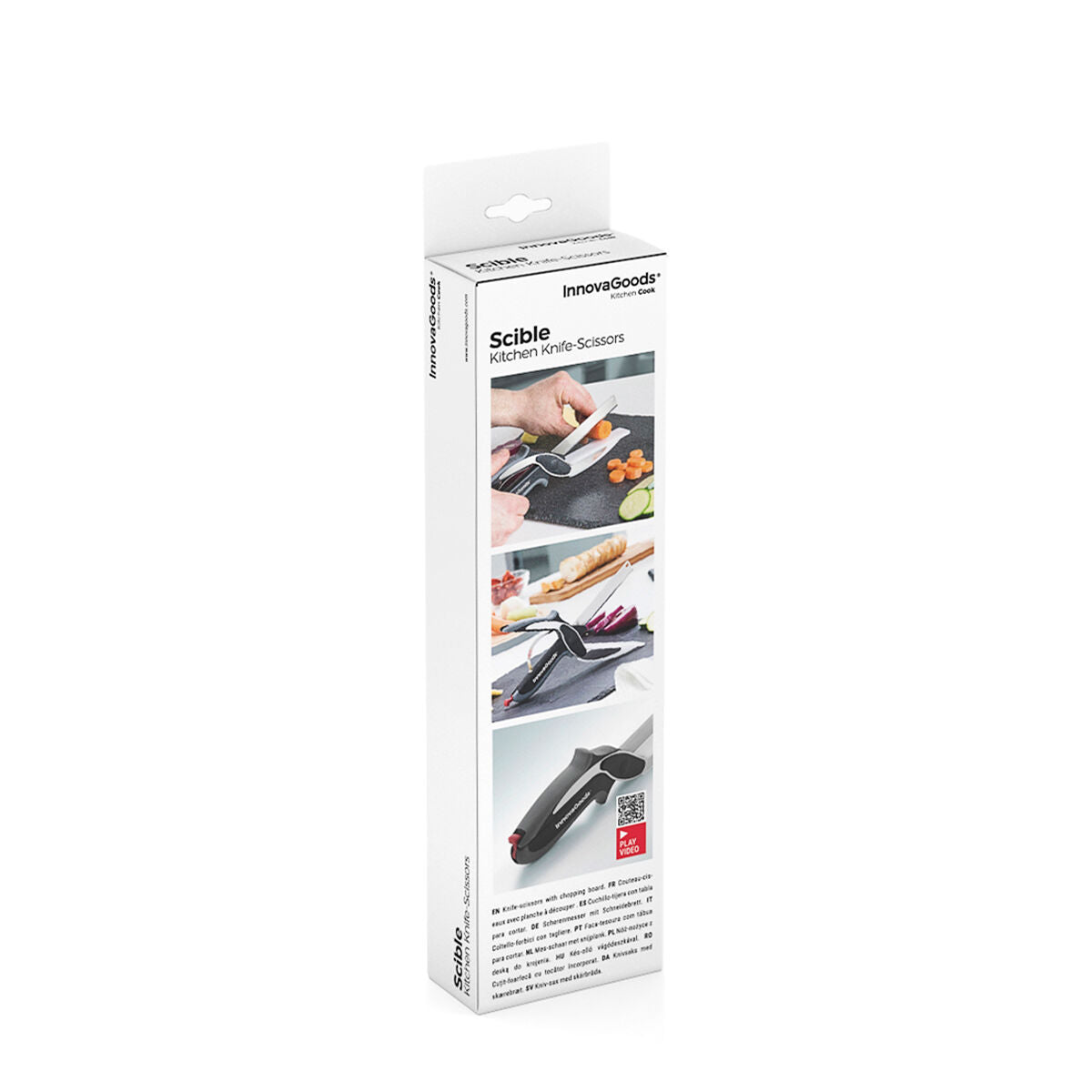 SliceSafe Knife-Scissors