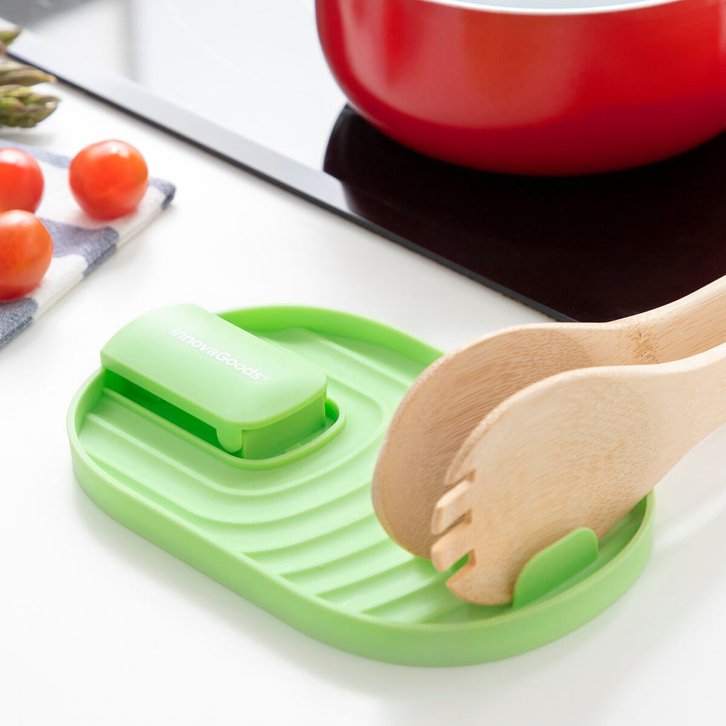 EcoGrip Green Kitchen Utensil Stand