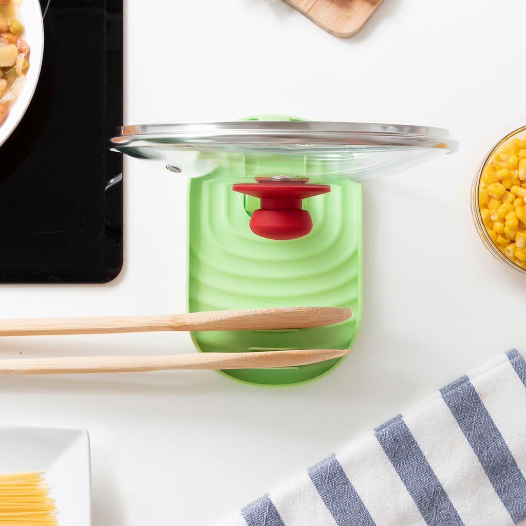 EcoGrip Green Kitchen Utensil Stand