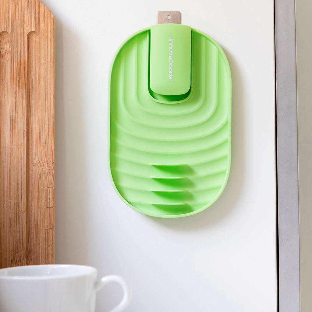 EcoGrip Green Kitchen Utensil Stand