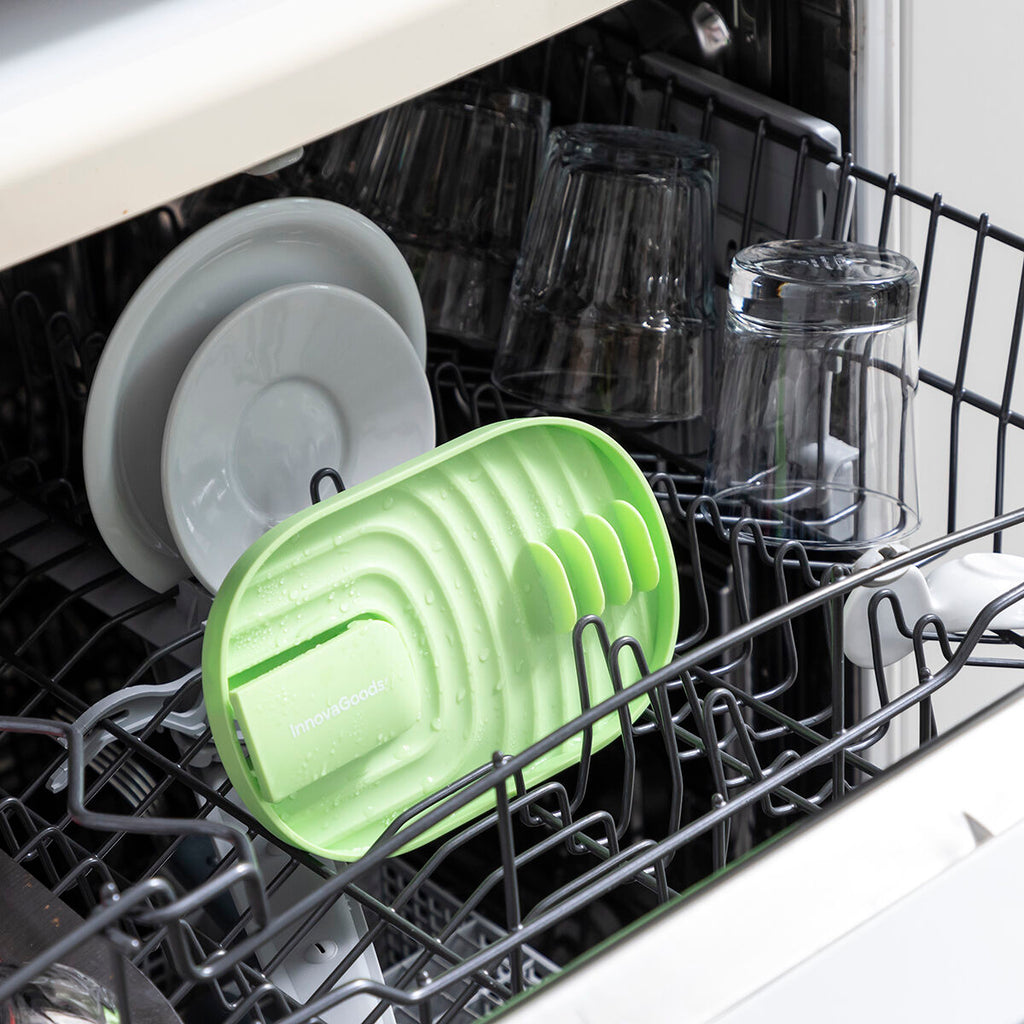 EcoGrip Green Kitchen Utensil Stand