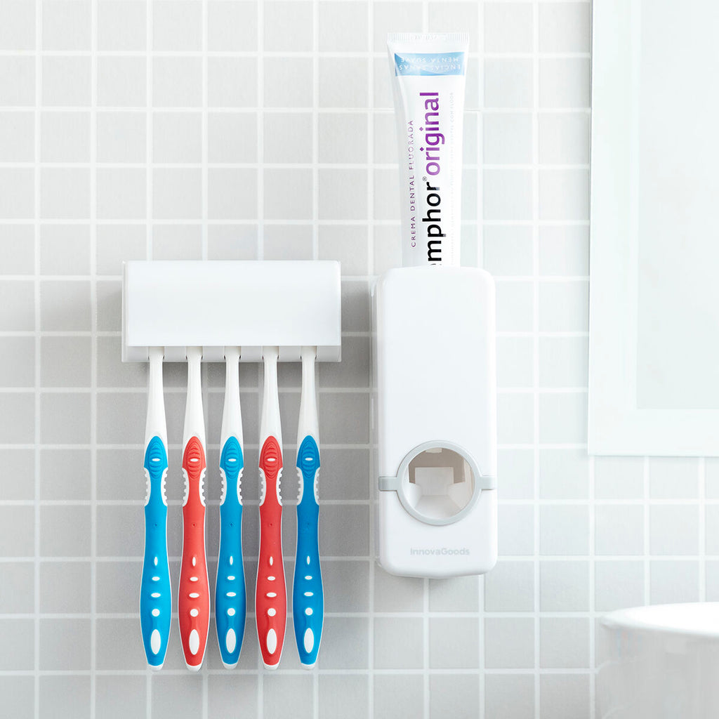 SqueezeEase Toothpaste Station